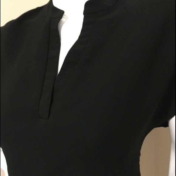 S0LD———-SELECTED FEMME BLACK BLOUSE EU 40 TOP - Picture 4 of 4
